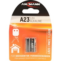 Ansmann 1510-0024 pile domestique Batterie à usage unique LR32A Alcaline Batterie à usage unique, LR32A, Alcaline, 12 V, 2 pièce(s), Noir