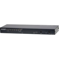 ATEN Commutateur KVM 8 ports Multi-Interface Cat 5 sur IP accès de partage 1 local/distant, Switch KVM Noir, 1920 x 1200 pixels, Ethernet/LAN, WUXGA, 8,7 W, Noir