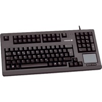 CHERRY TouchBoard G80-11900 clavier Universel USB QWERTY Anglais américain Noir Noir, Layout US (QWERTY), Cherry MX-Technologie, Taille réelle (100 %), Avec fil, USB, QWERTY, Noir