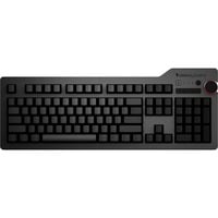 Das Keyboard 4 Ultimate clavier USB Anglais américain Noir, clavier gaming Noir, Layout États-Unis, Cherry MX Brown, Taille réelle (100 %), Avec fil, USB, Clavier mécanique, Noir