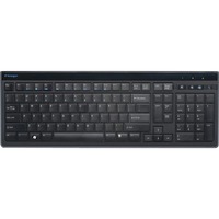 Kensington Advance Fit clavier USB QWERTZ Allemand Noir Noir, Layout DE, Taille réelle (100 %), Avec fil, USB, QWERTZ, Noir