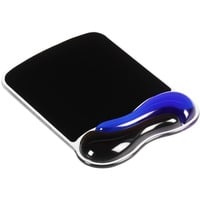 Kensington Repose-poignet en gel pour tapis à souris duo - bleu, Tapis de souris Bleu, Noir, Bleu, Monochromatique, Gel, Repose-poignets