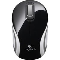 Logitech M187 souris Ambidextre RF sans fil Optique 1000 DPI Noir, Ambidextre, Optique, RF sans fil, 1000 DPI, Noir, Blanc