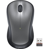 Logitech M310 souris Ambidextre RF sans fil Laser 1000 DPI Noir/gris, Ambidextre, Laser, RF sans fil, 1000 DPI, Gris, Argent