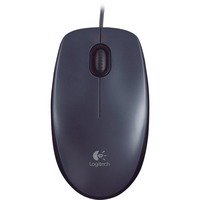 Logitech M90, Souris Gris foncé, 1000 dpi