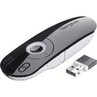 Targus Laser Presentation Remote, Présentateur Noir, USB, 15 m, Noir, Gris