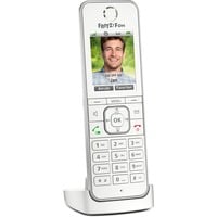 FRITZ! FRITZ!Fon C6, Combiné Blanc, FRITZ!Fon C6, Téléphone DECT, Haut-parleur, 300 entrées, Identification de l'appelant, Blanc
