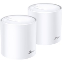 TP-Link DECO X60 2PK, Routeur maillé Blanc, Blanc, Interne, Énergie, Statut, 0 - 40 °C, -40 - 70 °C, 10 - 90%