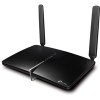 TP-Link Routeur Gigabit 4G+ Cat6 AC1200 sans fil double bande Archer MR600, WLAN-LTE-Routeur Noir, micro-SIM | Mifi | sans batterie