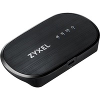 Zyxel WAH7601 Routeur/modem de réseau cellulaire, WLAN-LTE-Routeur Routeur/modem de réseau cellulaire, Noir, 802.11b, 802.11g, Wi-Fi 4 (802.11n), 4G, LTE, MicroSD (TransFlash)