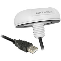 Navilock NL-8022MU Module récepteur GPS USB Blanc USB, L1, 1575,42 MHz, 26 s, 1 s, GGA,GSA,GSV,RMC,VTG