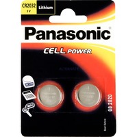 Panasonic CR-2032EP/2B Alcaline 3V pile non-rechargeable, Batterie Argent, Alcaline, 3 V, 2 pièce(s), 220 mAh, 2,9 g, coin