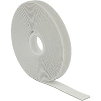 DeLOCK 18276 Velcro Gris 1 pièce(s), Serre-câble Gris, Gris, 13 mm, 5 m, 1 pièce(s), Sac en polyéthylène