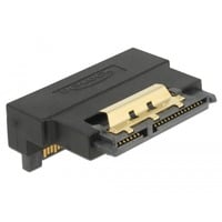 DeLOCK 63943 changeur de genre de câble SATA 22 pin Noir, Adaptateur Noir, SATA 22 pin, SATA 22 pin, Noir