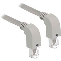 DeLOCK Câble réseau RJ-45 S/FTP Cat.6a Gris, 1 mètre