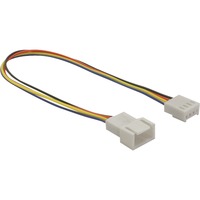 DeLOCK Cable Fan 4pin 0,2 m, Câble d'extension 0,2 m, Molex (4-pin), Molex (4-pin)