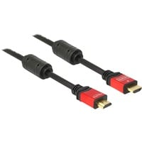 DeLOCK High Speed HDMI A (male) > HDMI A (male), Câble Noir, 5 mètres