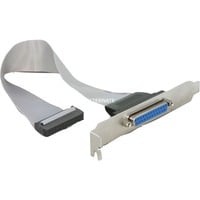 DeLOCK Support de fente > 1 x Parallèle, Connecteur d'extension Gris