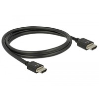 DeLOCK USB4-C Gen2x2 Bi-Directional, Câble Noir, 1 mètre, 8K 60Hz, 40Gbps, PD 240W(48V/5A) EPR