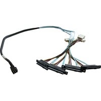 HighPoint Câble mSAS 1xSFF8643 > 4xSFF-8482 Noir