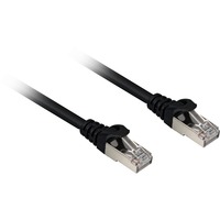Sharkoon Câble réseau RJ-45 S/FTP Cat.6a Noir, 20 mètres, sans halogène