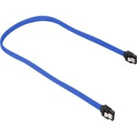 Sharkoon SATA 3 câble SATA 0,45 m SATA 7-pin Noir, Bleu Bleu, 0,45 m, SATA III, SATA 7-pin, SATA 7-pin, Mâle/Mâle, Noir, Bleu