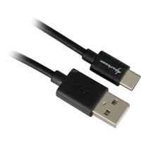 Sharkoon USB-A 2.0 90° > Micro-USB-B, Câble Noir, 1 mètre