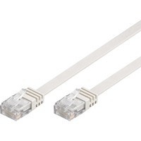 goobay 93357 câble de réseau Blanc 0,5 m Cat5e U/UTP (UTP) Blanc, 0,5 m, Cat5e, U/UTP (UTP), RJ-45, RJ-45