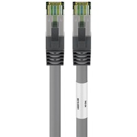 goobay Câble réseau S/FTP Cat.8.1 Gris, 3 mètres