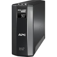 APC Back-UPS Pro alimentation d'énergie non interruptible Interactivité de ligne 0,9 kVA 540 W 5 sortie(s) CA Noir, Interactivité de ligne, 0,9 kVA, 540 W, 156 V, 300 V, 50/60 Hz, Vente au détail