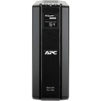 APC Back-UPS Pro alimentation d'énergie non interruptible Interactivité de ligne 1,2 kVA 720 W Noir, Interactivité de ligne, 1,2 kVA, 720 W, Sinus, 156 V, 300 V, Vente au détail