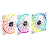 Alpenföhn Wing Boost 3 High Speed 120x120x25 ventilateurs de boîtier RGB  Blanc, 3 pièces, 120 x 120 x 25 mm, PWM