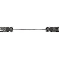Bachmann 375.038 câble électrique Noir 2 m GST18/3, Câble d'extension Noir, 2 m, GST18/3