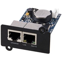 BlueWalker 10131008 accessoire pour onduleurs, Module Carte de gestion de réseau, Noir, VI 500-1500 R1U, Fast Ethernet, 10,100 Mbit/s, 10/100BaseT(X)