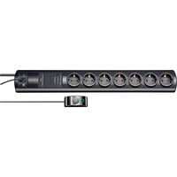 Brennenstuhl 1153300467 protection surtension 7 sortie(s) CA 230 V 2 m Noir multiprise à 7 prises Noir, 7x prises, 7 sortie(s) CA, Type F, 230 V, 16 A, 3500 W, 2 m