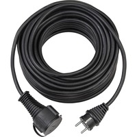 Brennenstuhl 1161450 câble électrique Noir 10 m, Câble d'extension Noir, 10 m, Noir