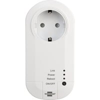 Brennenstuhl 1294840 Prise intelligente 3680 W Maison Blanc, Switch socket Blanc, Sans fil, Wi-Fi, Intérieure, Blanc, Maison, 40 m