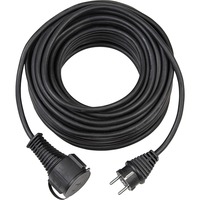 Brennenstuhl 230V extension cable schuko male - shuko female, Câble d'extension Noir