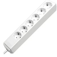Brennenstuhl Eco-Line Blanc 6 sortie(s) CA 1,5 m multiprise à 6 prises Blanc, 6x prises, 6 sortie(s) CA, Type H, Blanc, 1,5 m, 330 mm
