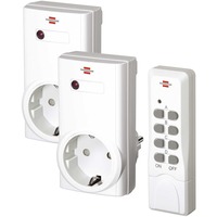 Brennenstuhl Ensemble de télécommande radio RCS 1000 N Comfort, Bundle Blanc