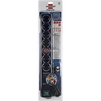 Brennenstuhl Primera-Tec DigiMaster 7 sortie(s) CA 2 m multiprise à 7 prises Noir, 7x prises, 7 sortie(s) CA, Type F, 16 A, Type F, 2 m, 550 mm