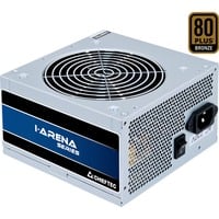 Chieftec GPB-350S alimentation 350 watt Gris, 1x PCIe, 350 W, 200 - 240 V, 47 - 63 Hz, 3 A, Actif, 90 W