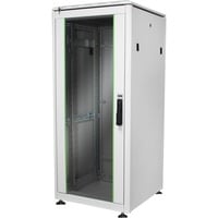 Digitus Armoire réseau Série Unique - 600x600 mm (LxP), Armoire informatique Gris clair