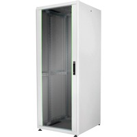 Digitus Armoire réseau de série Dynamic Basic - 600 x 600 mm (lxp), Armoire informatique Noir, Rack autonome, 42U, 600 kg, Noir