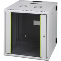 Digitus Boîtier mural de série Unique - bipartite, pivotant, Armoire informatique Gris, pivotant, 600 mm, 600 mm, 610 mm, 650 mm, 650 mm, 43,4 kg