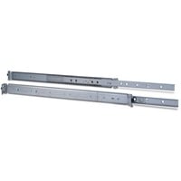 Inter-Tech Jeu de rails télescopiques 1U 455 mm Gris