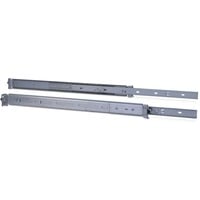 Inter-Tech Rails télescopiques 2U 455 mm Gris