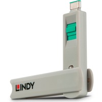 Lindy 40426 bloqueur de port Bloqueur de port + clé USB Type-C Vert 5 pièce(s), Sécurité Vert, Bloqueur de port + clé, USB Type-C, Vert, 5 pièce(s), 10 g