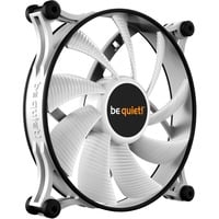 be quiet! Shadow Wings 2 ventilateur de boîtier Blanc, 140 x 140 x 25 mm, Ventilateur, 14 cm, 900 tr/min, 85 m³/h, Blanc