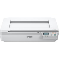 Epson WorkForce DS-50000N, Scanner à plat Blanc/gris, 600 x 600 DPI, 16 bit, 48 bit, 4 sec/page, Numérisation à plat, Blanc